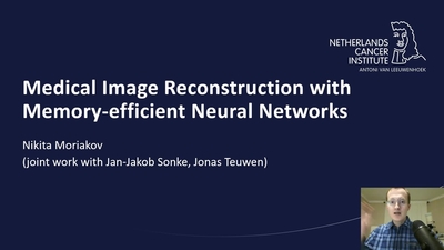 Medical Image Reconstruction with Memory-efficient Neural Networks