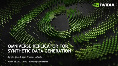 Synthetic Data Generation using the Omniverse Replicator SDK
