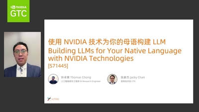 使用 NVIDIA 技术为你的母語构建 LLM