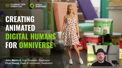 Creating Animated Digital Humans for Omniverse