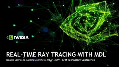Real-Time Ray Tracing with MDL Materials