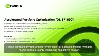 Accelerating Portfolio Optimization