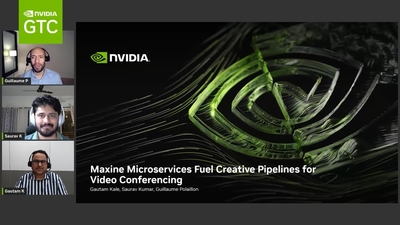 Maxine Microservices Fuel Creative Pipelines for Video Conferencing