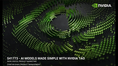 AI Models Made Simple using NVIDIA TAO