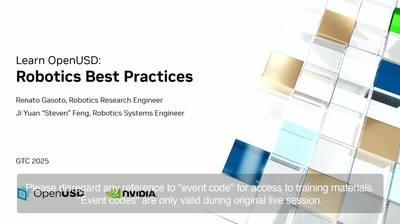 Learn OpenUSD: Robotics Best Practices