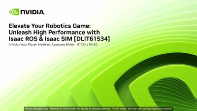 Elevate Your Robotics Game: Unleash High Performance with Isaac ROS & Isaac SIM